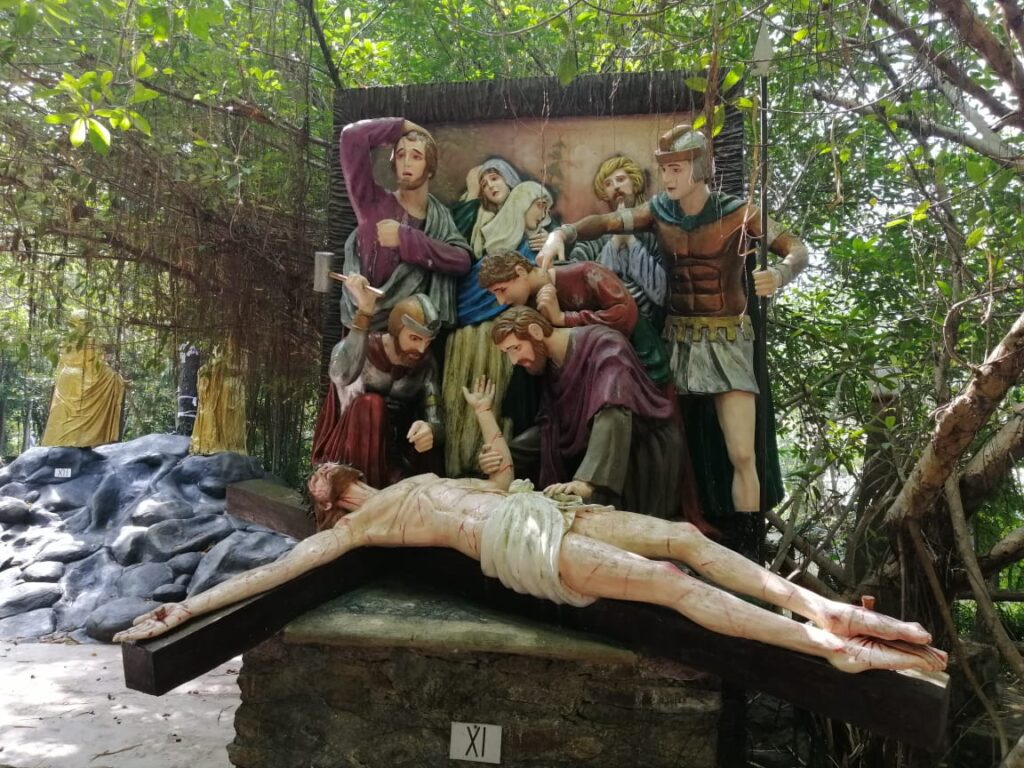 Jesus is Nailed to the Cross