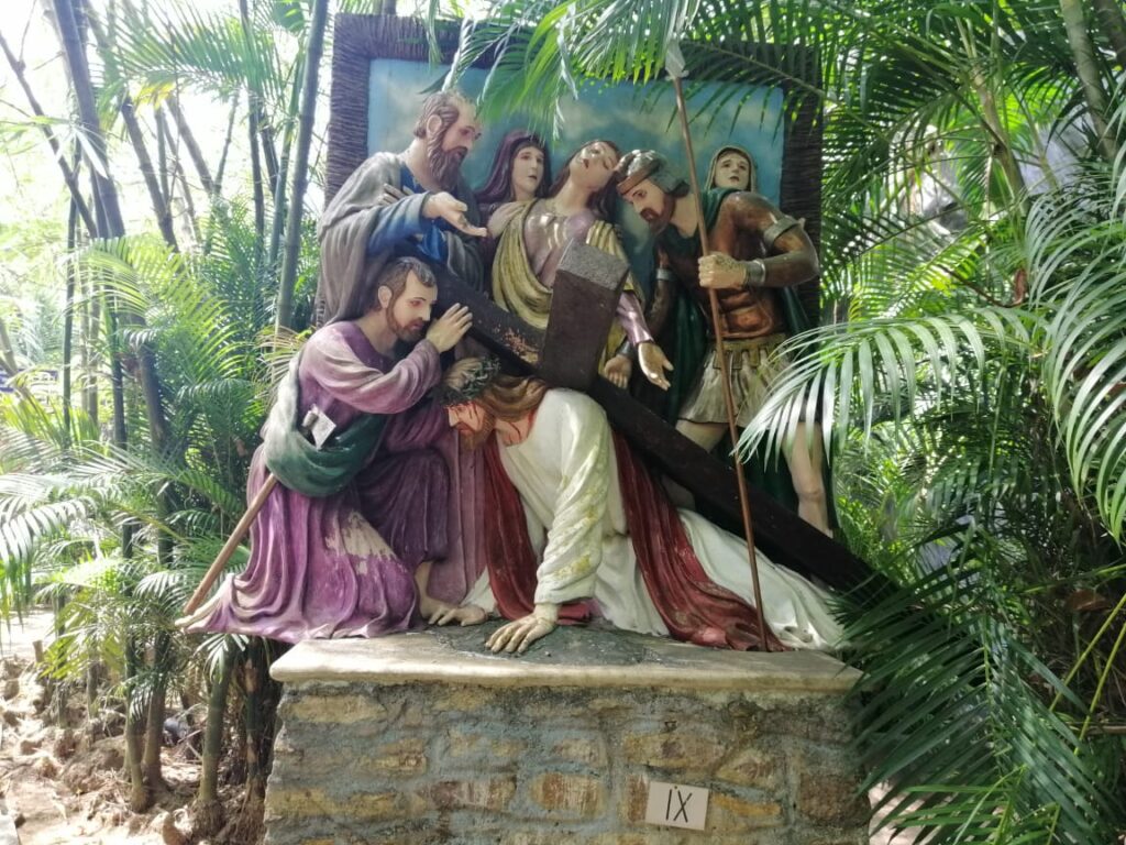 The Stations of the Cross - Jesus Falls the Third Time