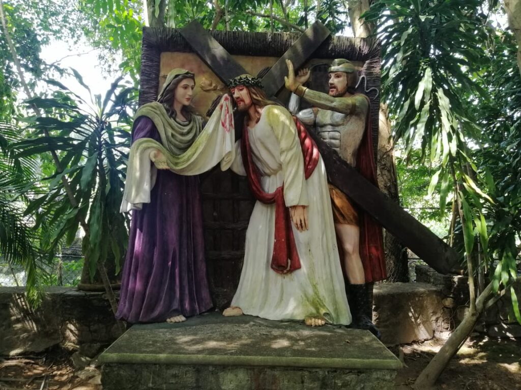 The Stations of the Cross - Veronica Wipes the Face of Jesus