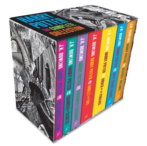 Harry Potter Boxed Set of Books (Adult Edition) - Best Harry Potter Box Set (Books 1-7)