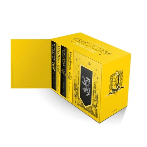 Harry Potter Paperback Book Set (Hufflepuff House Editions)