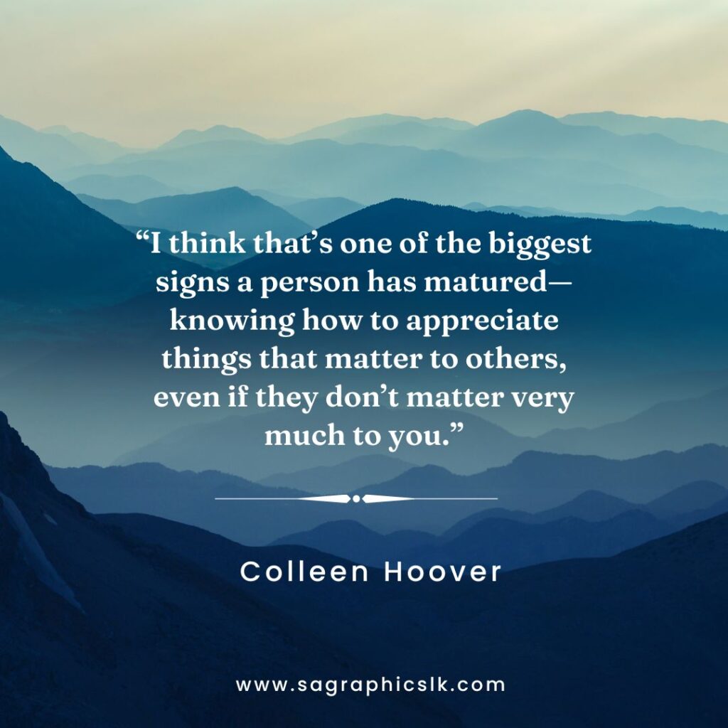 Top Colleen Hoover Quotes