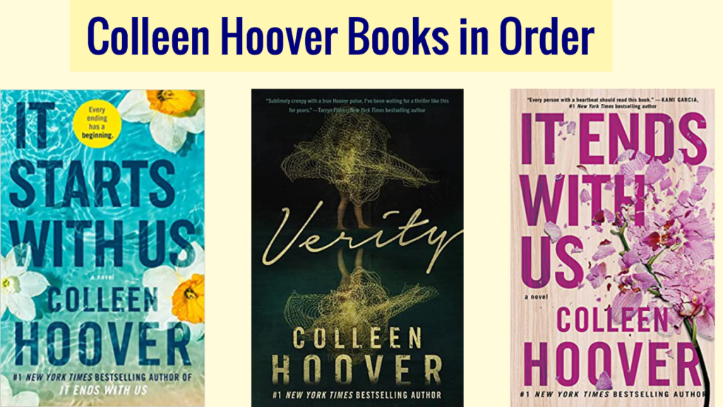 Colleen Hoover Books in Order | The Complete Series