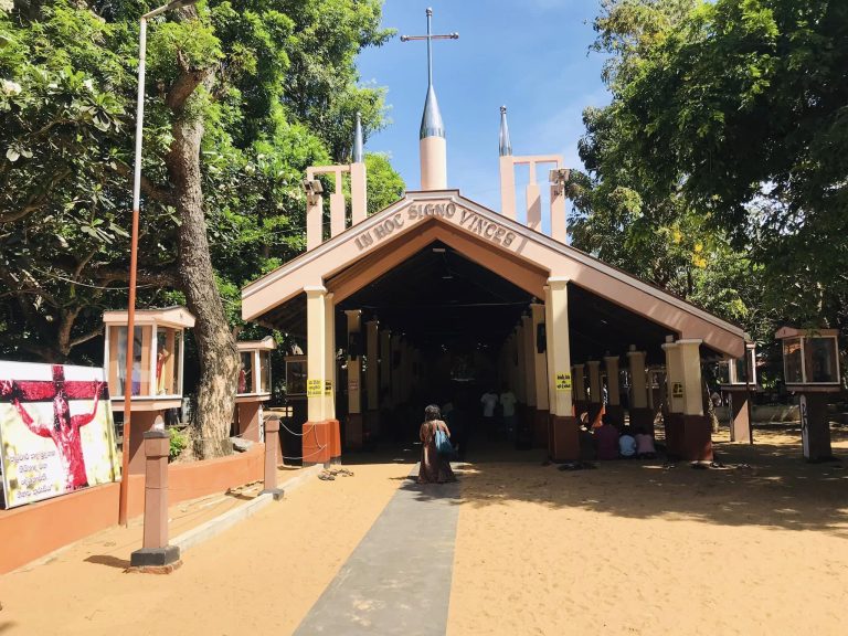 Holy Cross National Shrine, Marawila, Sri Lanka