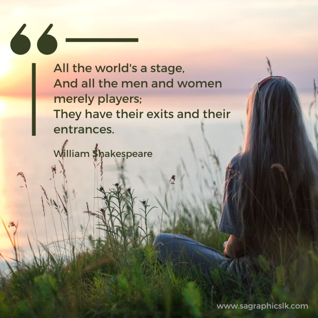 All the world's a stage